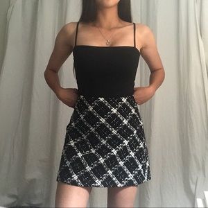 Zara Textured Weave Skirt